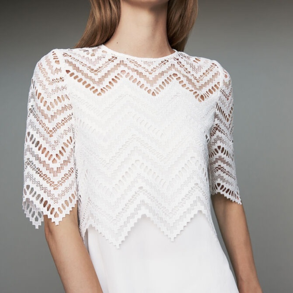 Maje lace top